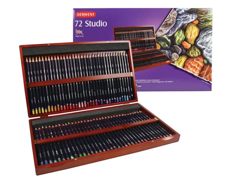Artistic Blog - learn how to draw with colored pencils: Derwent Studio  review - a set of 24 colours