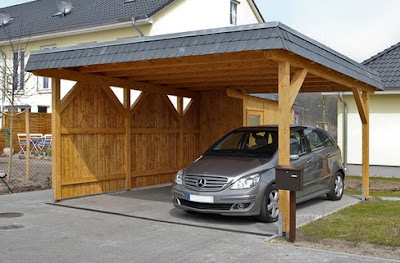 Desain Carport Modern Desain Carport Modern