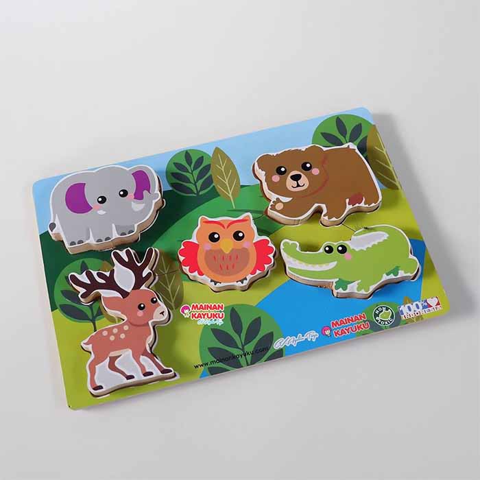Puzzle Chunky Hewan New