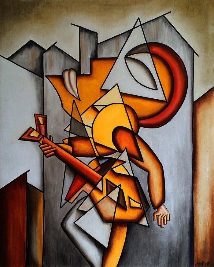 Картины в стиле неокубизм. Alain Beraud Alain Beraud