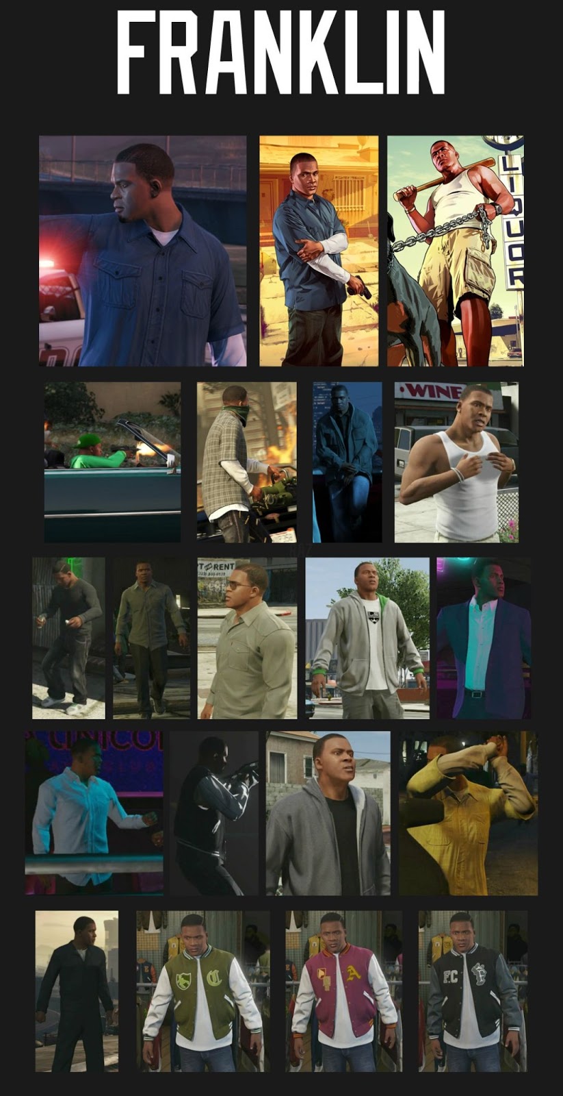 GTA 5 Ropa y accesorios