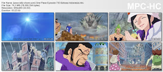 One Piece Episode 730 (Air Mata Keajaiban! Pertarungan Mansherry!) Bahasa Indonesia