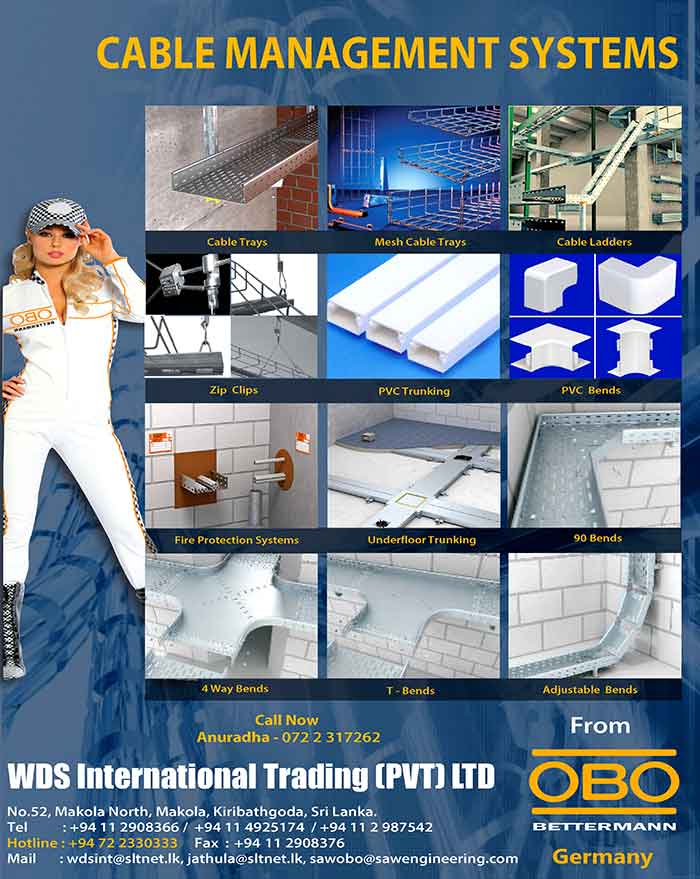 Ceylonica Unlimited Cable Management System.