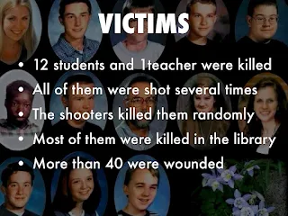 Les victimes de la fusillade de Columbine High School