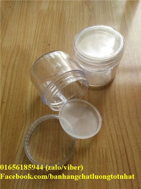 Hũ nhựa trong 30ml Hũ nhựa trong 30ml