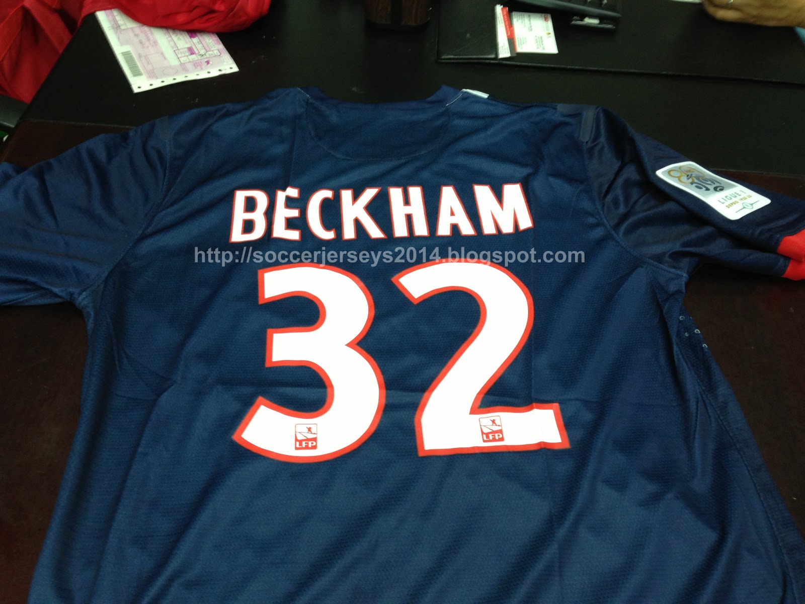 Soccer Jerseys 2014: New PSG Home Jersey 2013 / 2014 (Player Version)