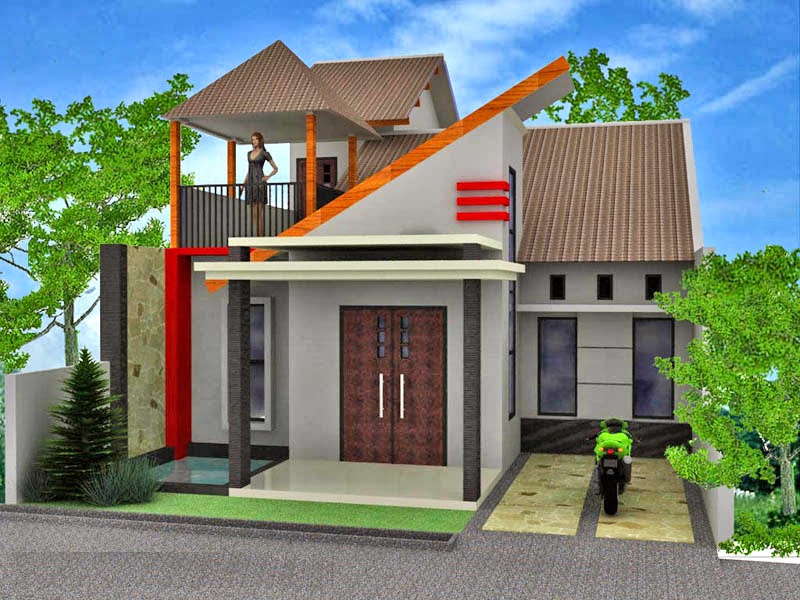 Model Atap Rumah Minimalis 2 Lantai Sederhana - Seputaran Rumah