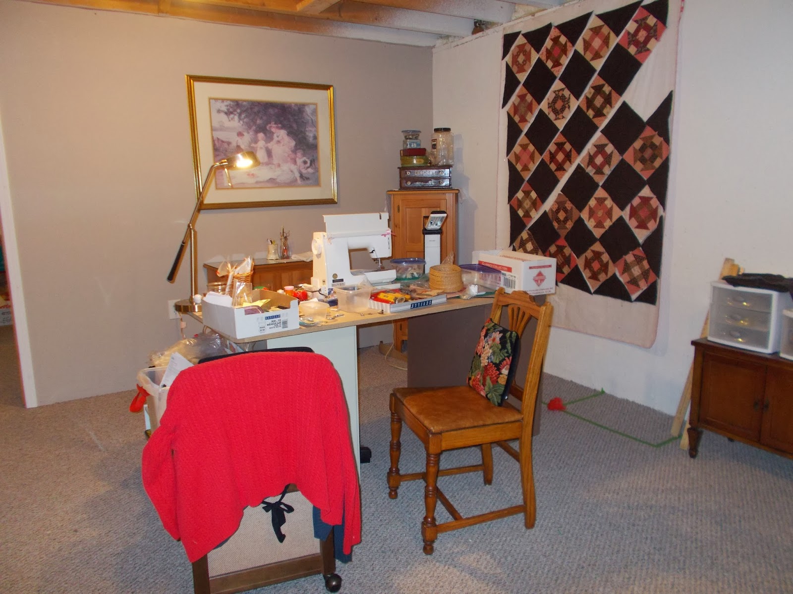 Sew Bliss Design Wall and Sewing Corner Cleanup!