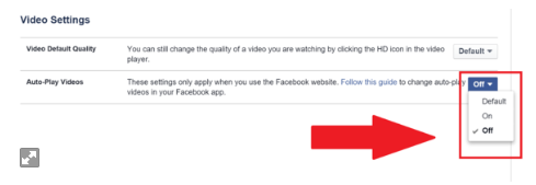 How to Turn Off Autoplay On Facebook