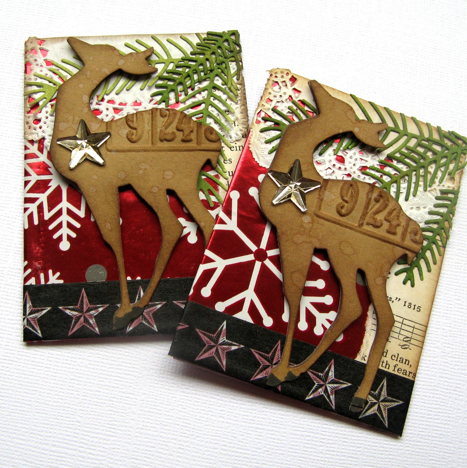 Elves In The Attic: Recycled Christmas Wrapping Paper