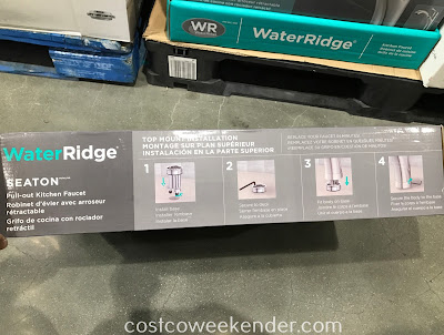 Making doing the dishes less tedious with the WaterRidge Seaton Pullout Kitchen Faucet
