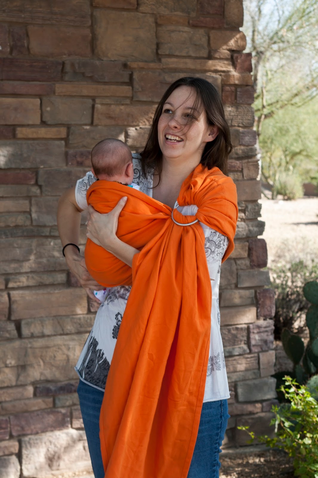 Babywearing International of Phoenix Carrier of the Month; January