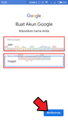 buat email dari hp langsung jadi