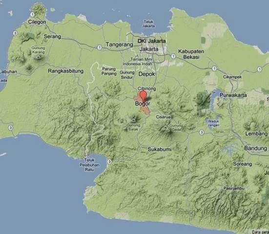 Peta Wisata Kabupaten Bogor Peta Wisata Indonesia dan