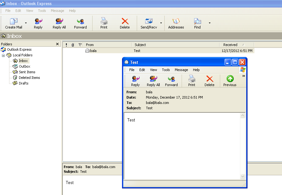 Mail configuration using Apache James I AM BALA