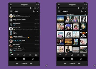 Download BBM Black Theme v3.3.0.16 APK Terbaru nama