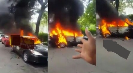 Adulterous Wife Burns Husband's Car Over Divorce Adulterous Wife Burns Husband's Car Over Divorce