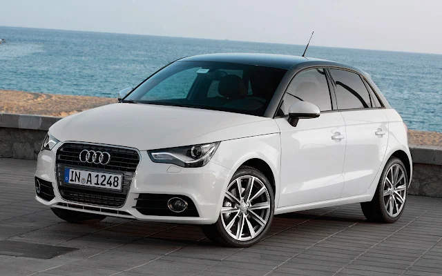 The Audi A1 Sportback front