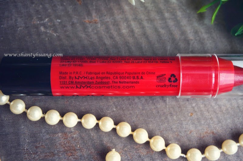 Review NYX Simply Red Lip cream &quot;Candy Apple&quot; — Shanty Huang
