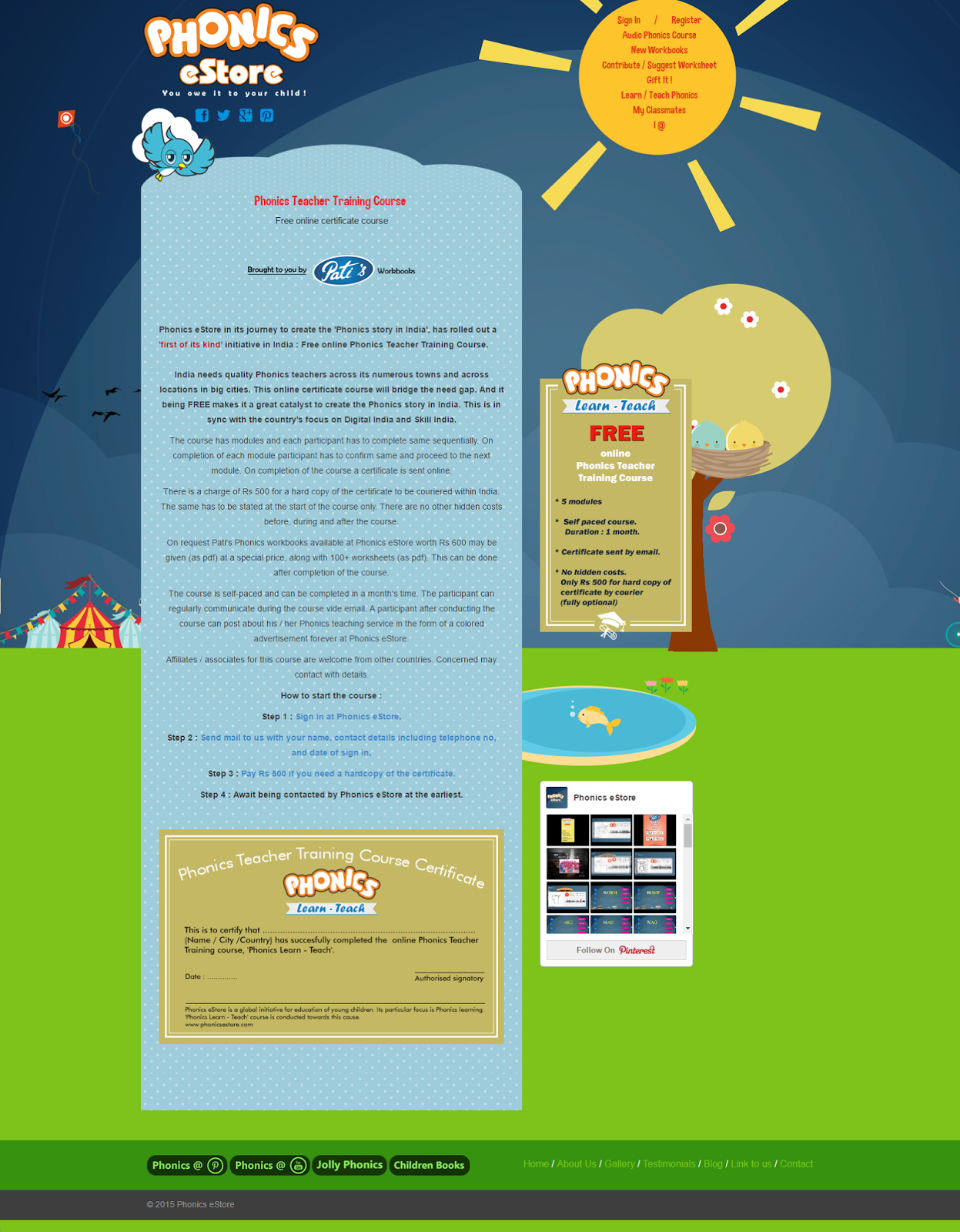 Jolly Phonics Online Training Jolly Phonics Online Training