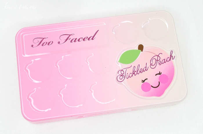 Too Faced Tickled Peach eyeshadow palette mini sephora exclusive holiday 2018