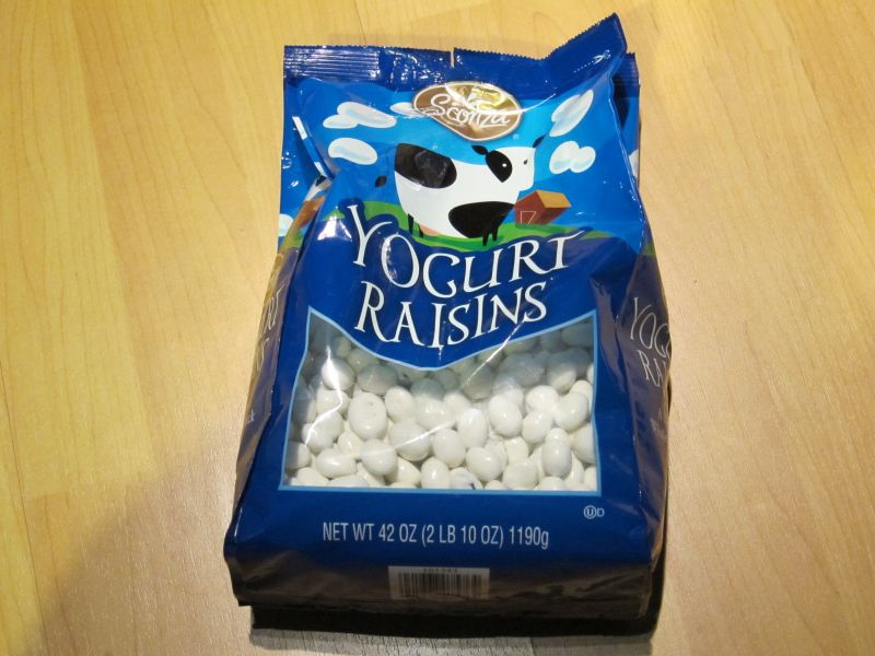 Review Sconza Yogurt Raisins
