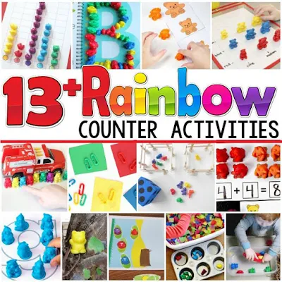 rainbow counter activities