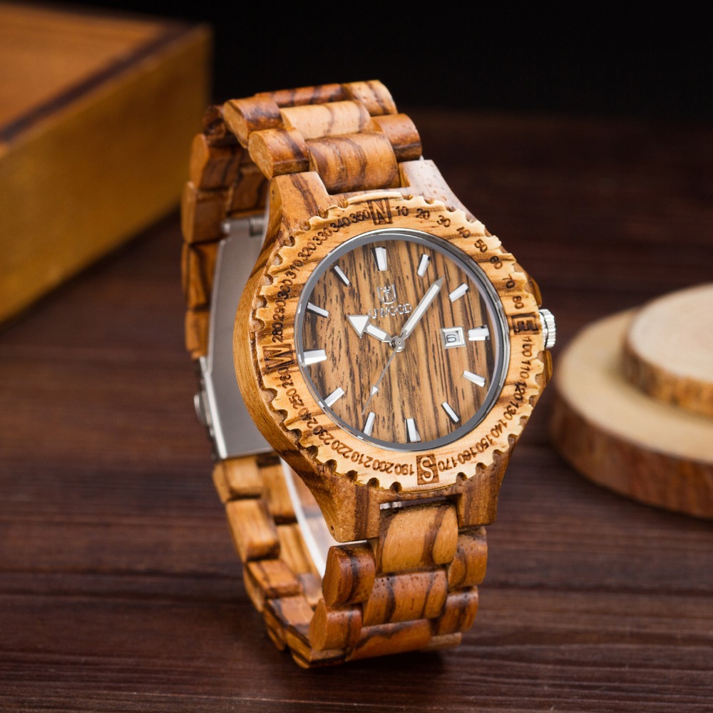 Untuk kwalitas Trend jam tangan kayu asli indonesia 