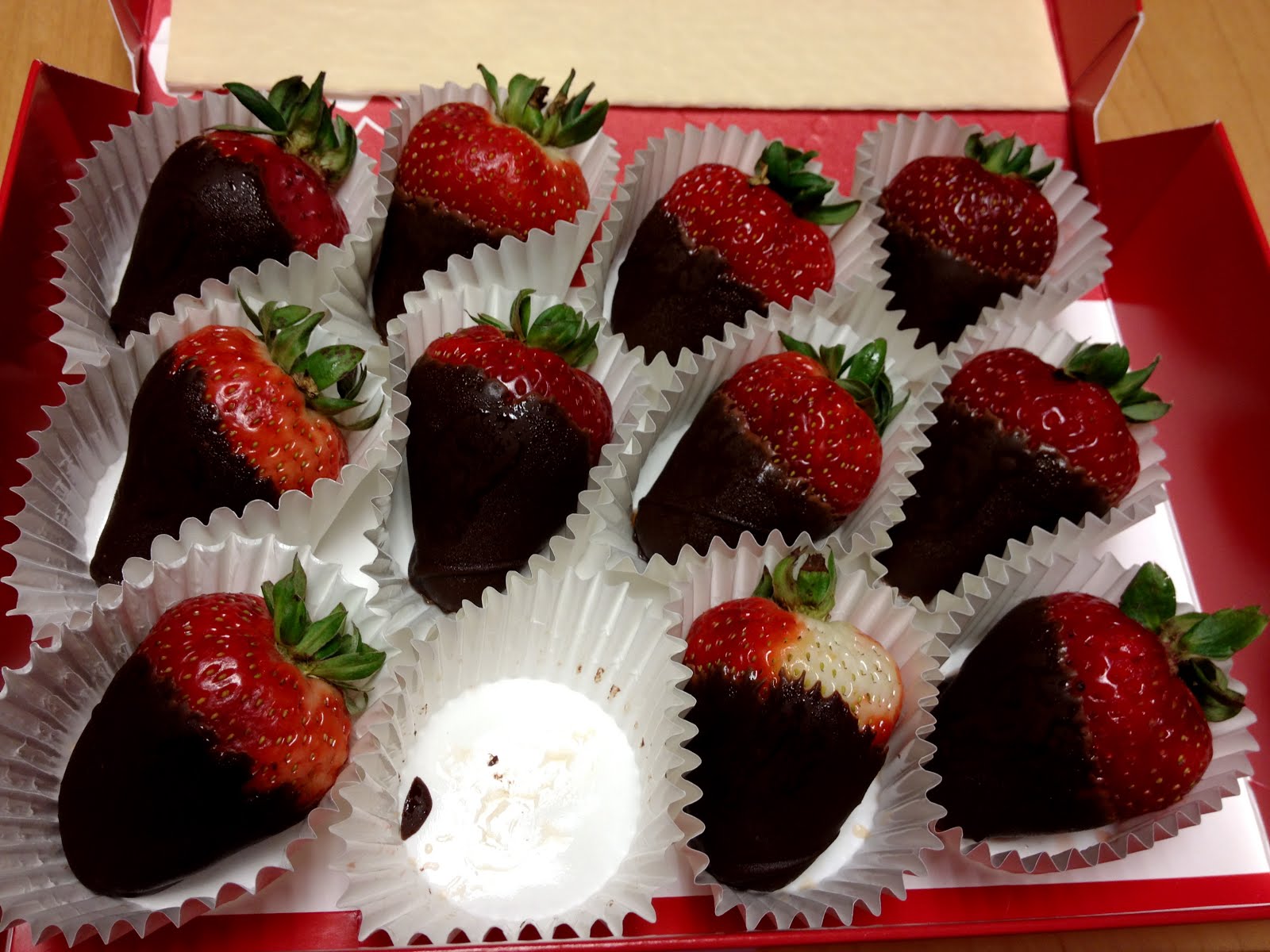 Chocolate NYC Edible Arrangement's Chocolate Dipped Strawberries