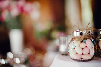 Decoração de casamento vintage