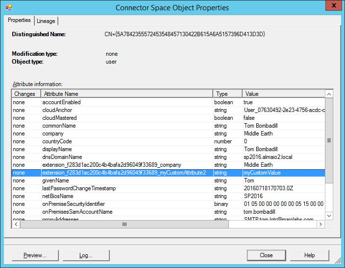 TrustSharePoint Synchronizing Custom AD Attributes to Office 365 Part 2
