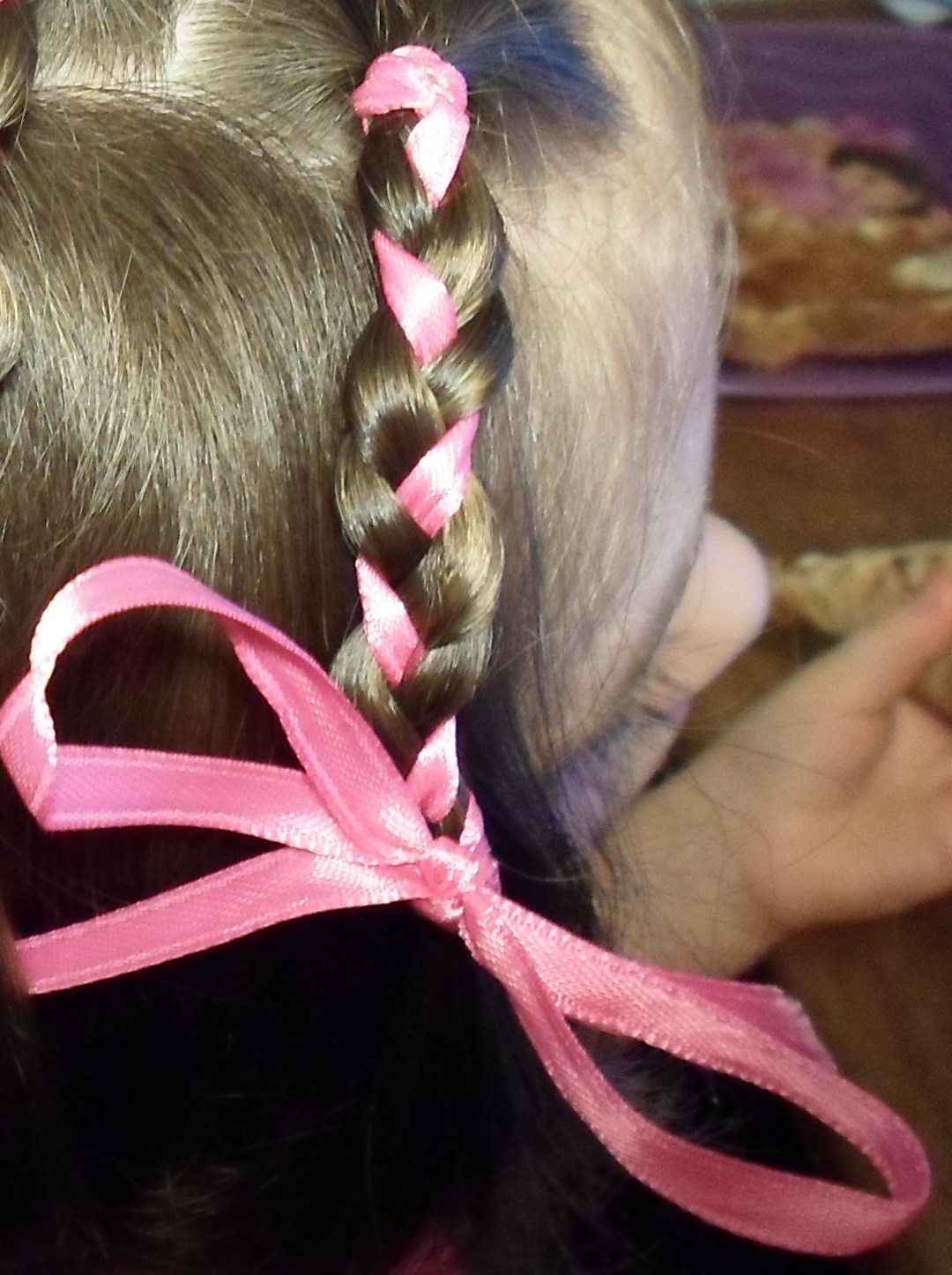 The Hair Band Three Little Ribbon Braids
