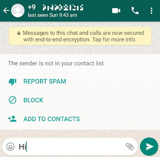 Confirm sending message