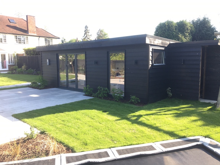 Shedworking: Garden office for an interior design company