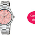 Ceas femei Casio LTP-E306D-4AVDF bratara metalica -17% reducere