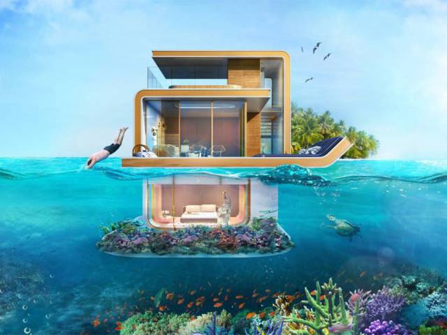 You Can Have A House With An Underwater Room