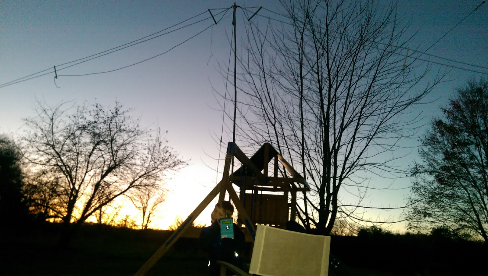 Cly Institute for Radio Research Amateur Radio WARC band fan dipole