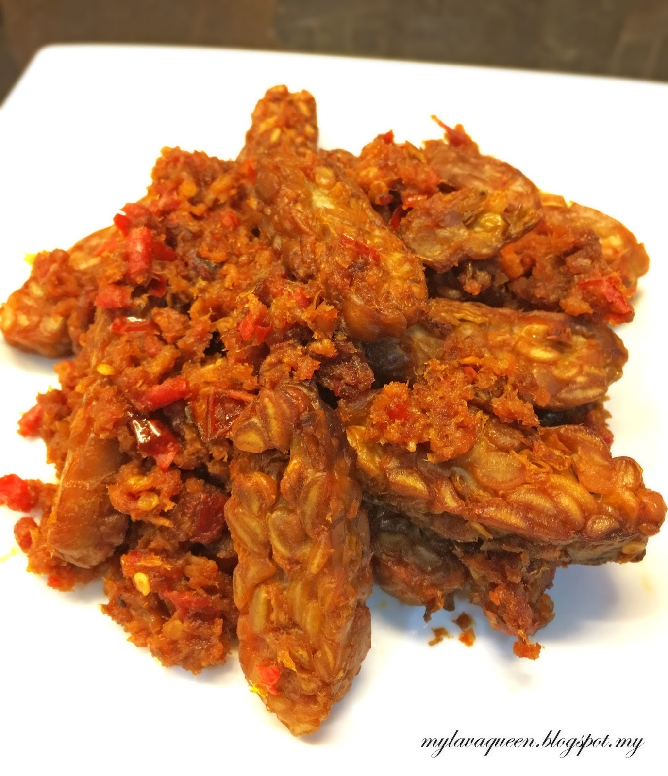 DRIED SHRIMP SAMBAL BELACAN TEMPEH Lava Queen