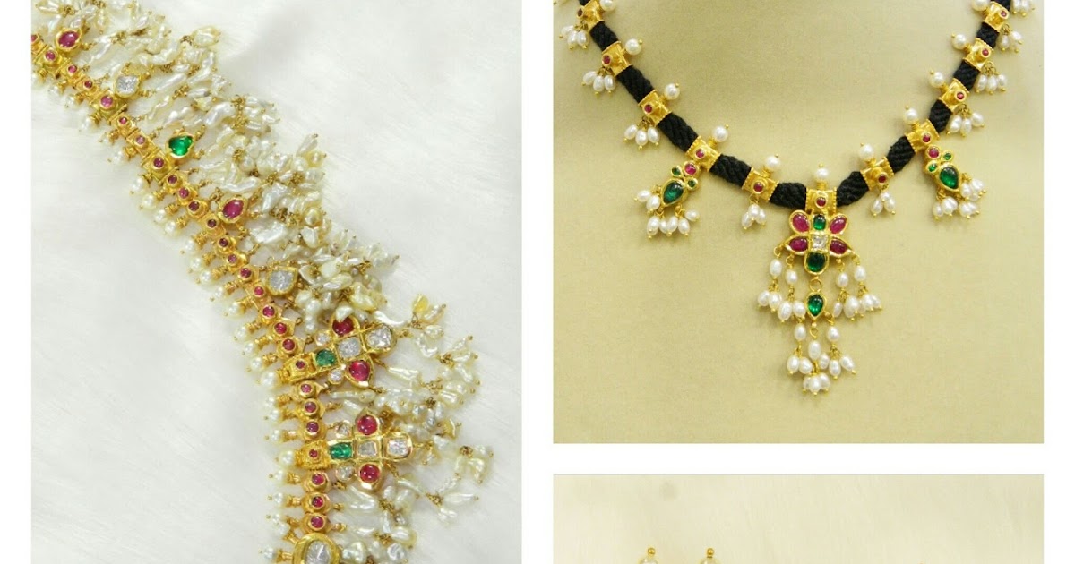 guttapusalu set by kothari jewelry jewellery designs diamond pendant set designs images