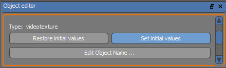Edit object