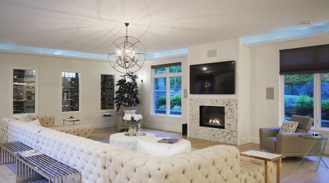 58 Interior Design Photos vs. 13988 34 Ave, Surrey, BC Luxury Mansion Tour