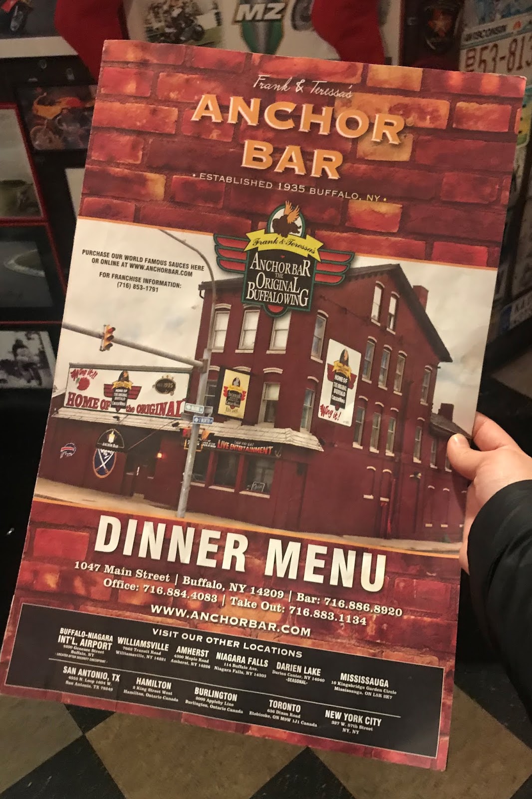 [New York Buffalo] Anchor Bar Buffalo Chicken Wings from the Home