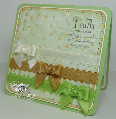Our Daily Bread designs Flowering Faith Designer Angie Crockett
