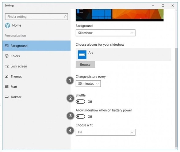 Cara Membuat Wallpaper Slideshow Di Windows 10