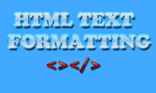 Text Formatting In HTML ~ worldoftutorial