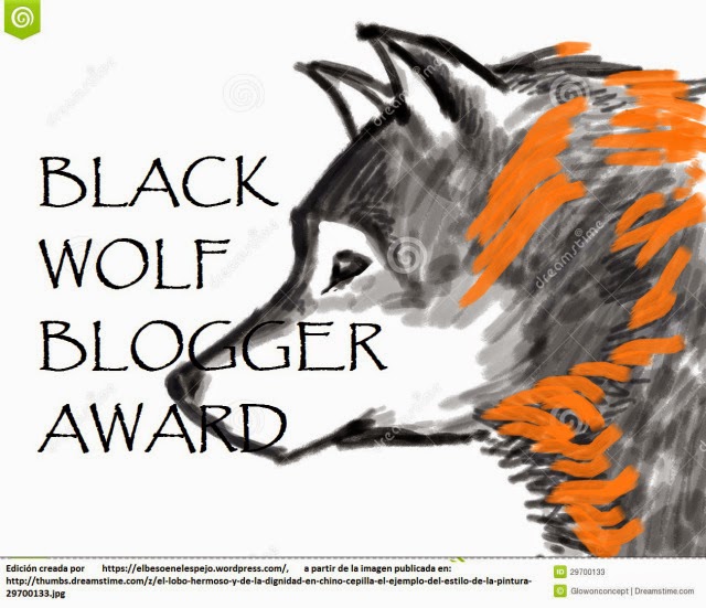 PREMIO BLACK WOLF BLOGGER AWARD