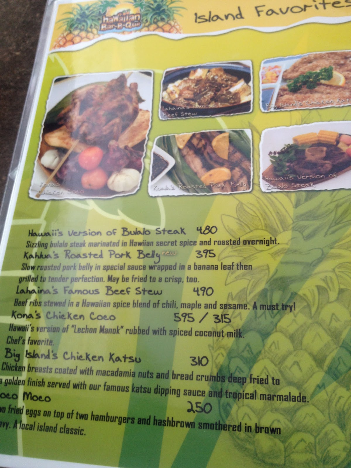 Ribs ribs ribs and more ribs in Hawaiian BarBQue Food In The Bag