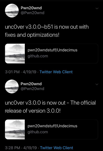 كيفية تحميل جيلبريك 3.0.0 UnC0ver لـ iOS 12