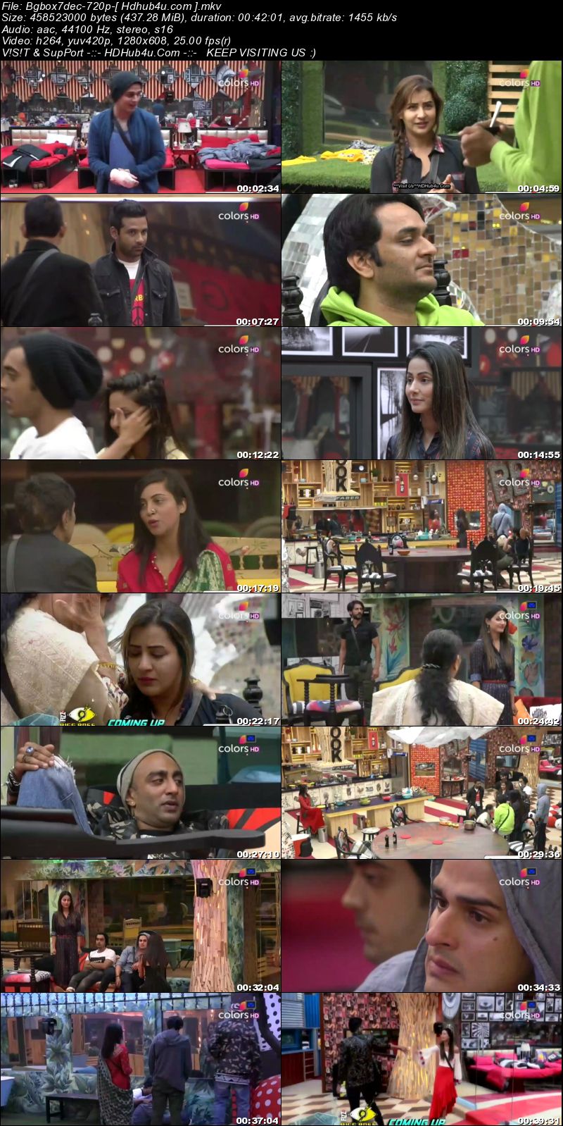 Bigg Boss S11E68 7th December 2017 HDTV 480p 200MB Download
