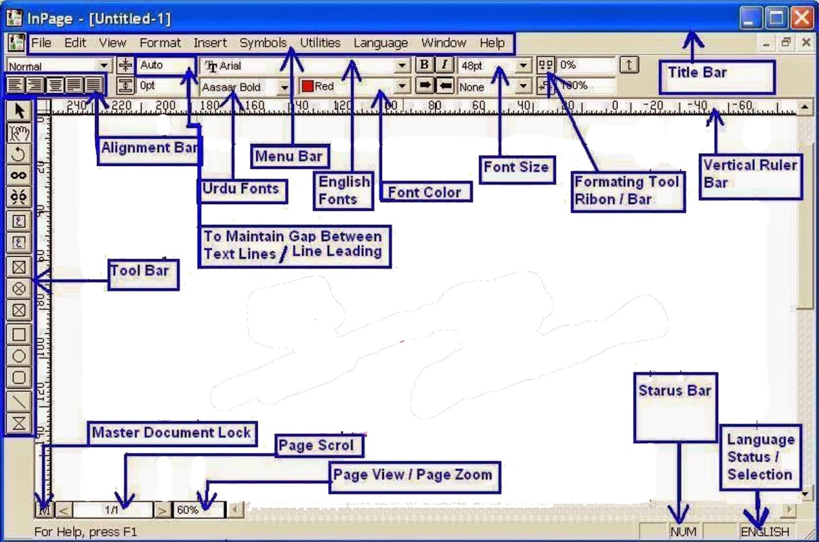 inpage interface Fast Computer College Narang